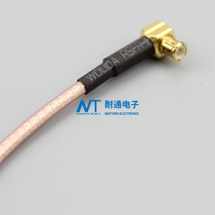 BNC母轉(zhuǎn)MCX公線RG179 mcx90度彎頭同軸高頻線 RF射頻線